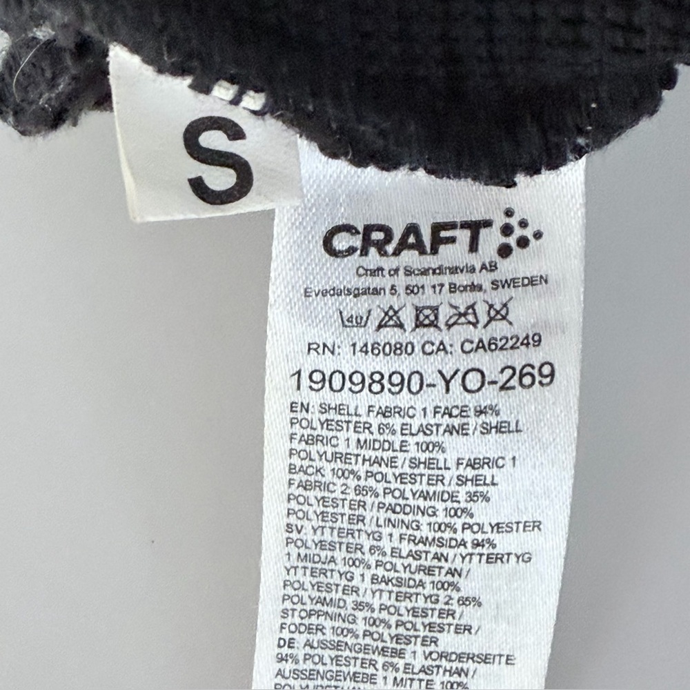CRAFT Core Insulate Glove cross country skiing- Black size S/8 - Picture 5 of 9